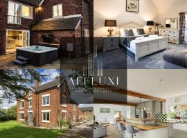 Luxury Cheshire Farmhouse -Sleeps 14 -Hot Tub, ξενοδοχείο σε Crewe