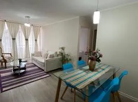 Departamento full equipado ,2 dormitorios , Aire acondicionado, estacionamiento privado