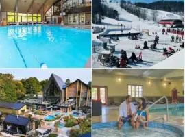 King Bed, Balcony, Pool, Hot Tub, Sauna