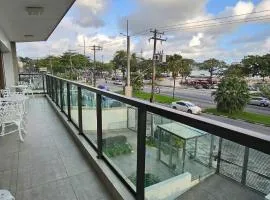 Maravilhoso apartamento frente ao mar em excelente localização