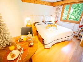 Clouds Studio Alpin Luxury Cozy and Pool, hotel v destinaci Villars-sur-Ollon