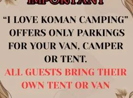 I Love Koman Camping