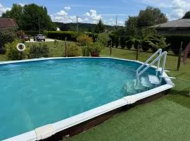 Chalet cosy à Saint-Agne, 35 m² avec piscine