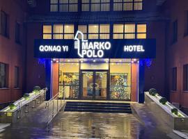 Marko Polo Hotel, overnachting in Aqsaj