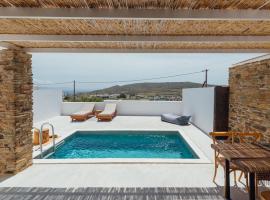 Tinosera Luxury Suites, hotell sihtkohas Agios Sostis