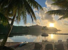 Montrose Place Huahine - maison en bord de mer, hotel din Huahine
