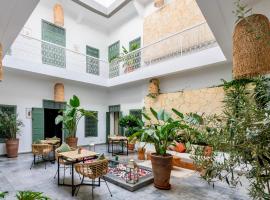 Riad Villa Wengé & Spa, hotel s vířivkou v Marrákéši