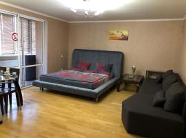 1 комнатная квартира студио возле ТРЦ Днепроплаза, hotel con spa en Cherkasy