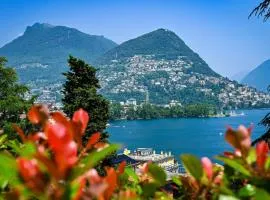 Luxury Lake View Motta Apartment in Lugano