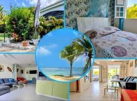 Rêve Grenadine plage 200m jardin & terrasse