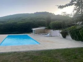 Hillside Haven in Courniou, cleaning included
