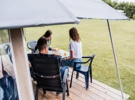 Tent Lodge in Nommern near Forest, cleaning included