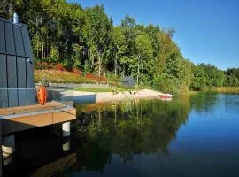 Unique holiday home on the water, Bytów, cleaning included