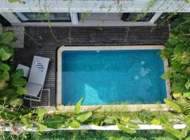 Nyanyi rice fields view villa, hotel v destinaci Cemagi
