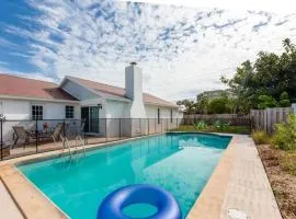 Large pool home & blocks away from the beach