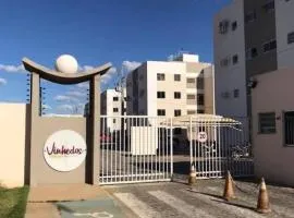 Apto 2 quartos com ar - Fechadura eletrônica - Até 8 pessoas