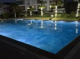 bel appartement avec piscine résidence taflout immioudar taghazout agadir