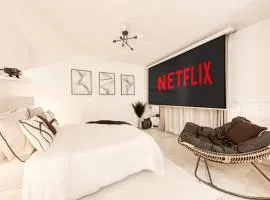 Studio Chic avec Cinéma Privé À 15 min de Disneyland et 20 min de Paris