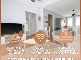 Grande maison familiale à deux pas de la mer, hotel in Le Portel