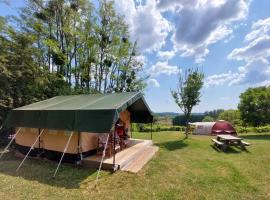 Glamping La Jonquille, luxusní stan v destinaci Hurecourt