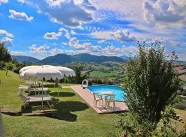Nice flat in Arcevia with swimming pool
