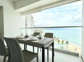 Beachfront family friendly 1 bdr NT505, hotel com banheiras de hidromassagem em Puerto Vallarta