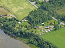 Holmset Camping and Fishing, campsite in Namdalseid