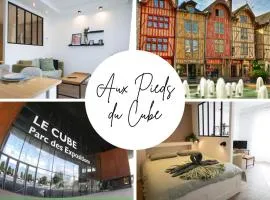 Troyes - Aux pieds du cube