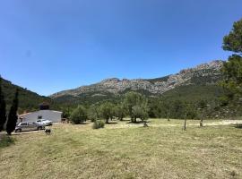 Villa felicidad, chata v destinaci Confrides