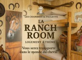 Les Chambres de Paulette &agrave; Th&egrave;me LE RANCH, hotel pantai di Sainte-Marie-la-Mer