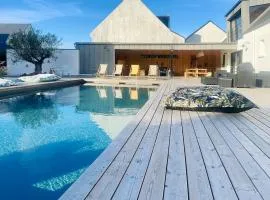Villa le 25 - Piscine et Sauna au bourg de Carantec