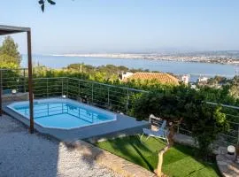 Viewtifullvillas with private Pool & Sea view