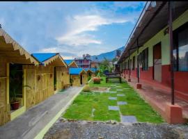 Babylon Bamboo Cottage, hotel v destinaci Pokhara