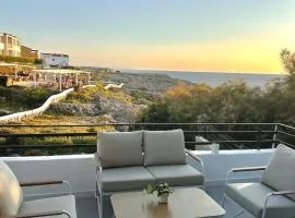 First line with ocean views