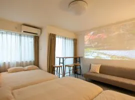 trive meiekinishi 206 最大6名宿泊可 名古屋駅まで1駅 太閤通駅徒歩4分 角部屋 無料駐車場付き