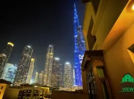 Souk Al Bahar connected to Dubai Mall, Burj khalifa Partial View Dream View Holiday Home Rental