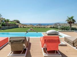 Villa Yasemin - Mykonos Paradise - Views - Pool - Large Garden, hotel di Kalafatis
