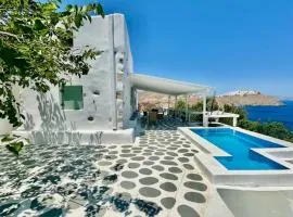 Siesta Villas Cycladic Elegance with Castle View