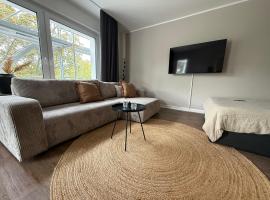 Messe Essen, Modernes Apartment mit Küche, Balkon & Self-Check-in, hotel di Essen