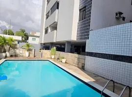 PRAIA POÇO, 150m do mar, piscina, 5 pes, 3 quartos