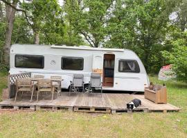 Mysig husvagn, hotel v destinaci Romakloster