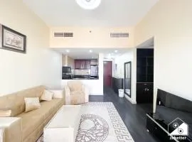 1BR Getaway in RAK l Balcony , Pool and Gym Access