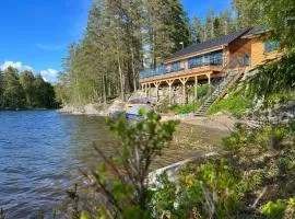 Lilla älg -Ferienhaus am Älgsjön