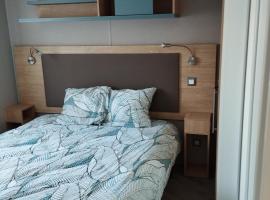 les sables du midi mobil home bougainvilliers, camping de luxe à Sérignan