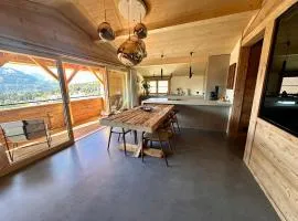 Luxury family chalet with extraordinary views