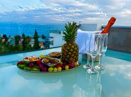 Amáni Seaview 3 bedrooms luxury villa, hotel v destinaci Pegeia