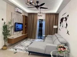 The Cozy Nest Luxury apartment JB 10 pax
