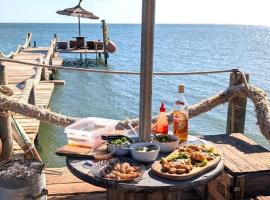 maison plage kerkennah, chỗ nghỉ tự nấu nướng ở Mouamla
