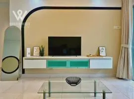 5pax Serene 3BR at Simfoni Heights with Batu Caves View