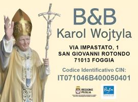 B&B Karol Wojtyla, B&B in San Giovanni Rotondo